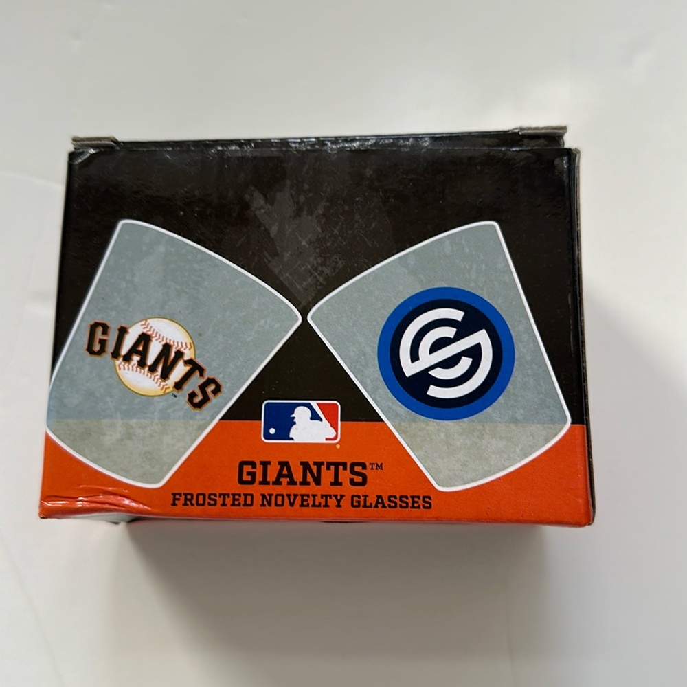 SF Giants shot glasses.
